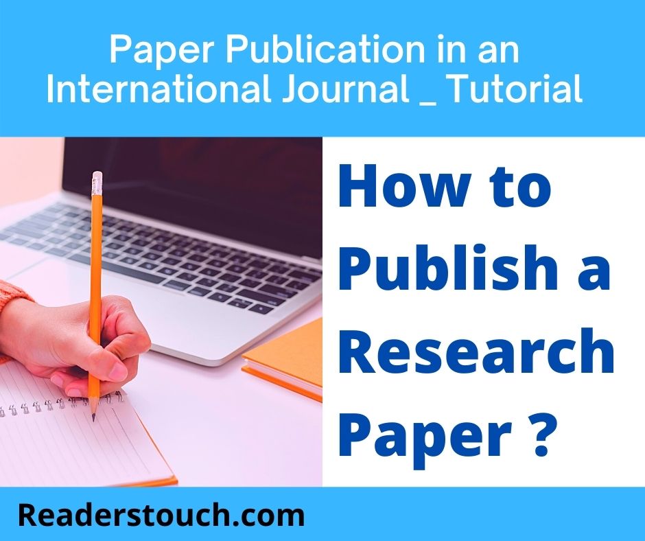 how to publish my research paper
