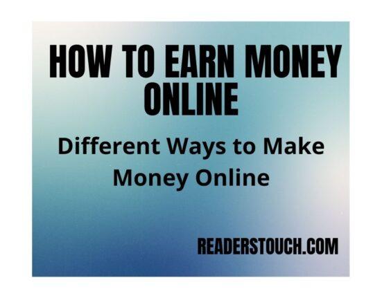 how to earn money online 1 1