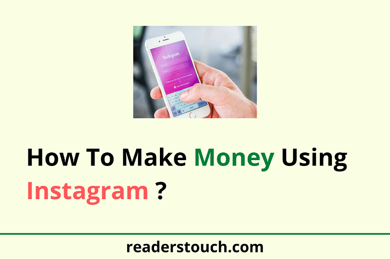 how to make money using instagram