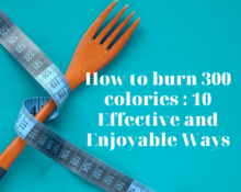 burn 300 calories at home
